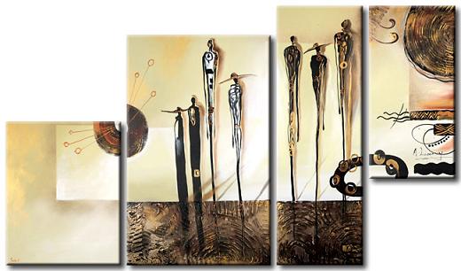 Dafen Oil Painting on canvas abstract -set266